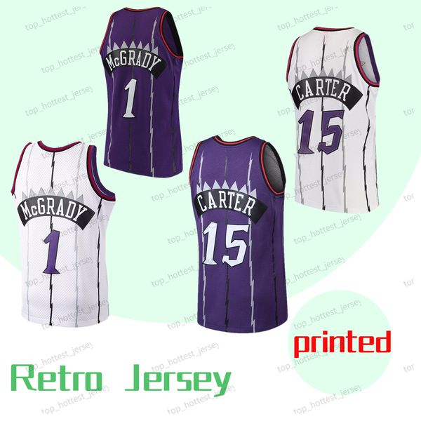 printed 15 vince carter basketball jersey 1 tracy mcgrday white purple retro mens print verson not stitched jerseys classic men shirts baske, Black
printed 15 vince carter basketball jersey 1 tracy mcgrday white purple retro mens print verson not stitched jerseys classic men shirts baske, Black