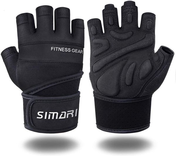 sports gloves gym fitness weight lifting body building training exercise cycling workout for men women bicycle 230509, Black
sports gloves gym fitness weight lifting body building training exercise cycling workout for men women bicycle 230509, Black
