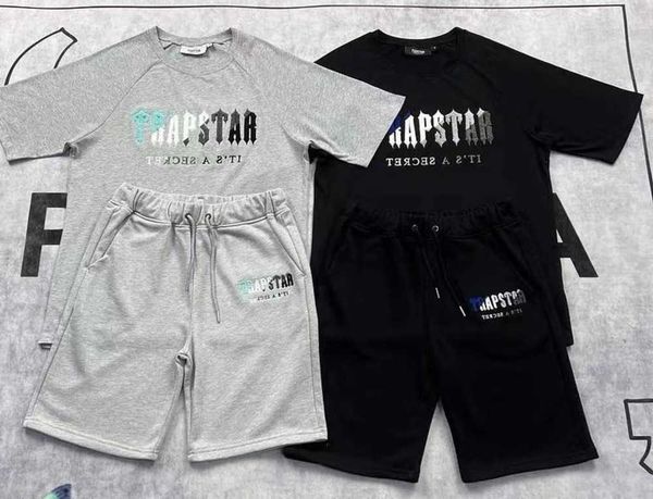 men's t-shirts tracksuits stock trapstar t-shirt embroidery flocking letter men women t shirt set shorts suitmen's339, Gray
men's t-shirts tracksuits stock trapstar t-shirt embroidery flocking letter men women t shirt set shorts suitmen's339, Gray