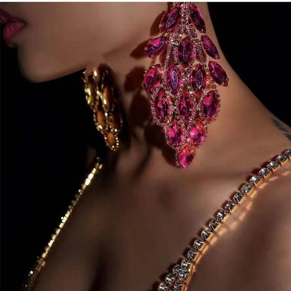 selling colorful drop earrings dinner party shiny rhinestone earrings fashion accessories earringsunique designer shiny creative, Golden
selling colorful drop earrings dinner party shiny rhinestone earrings fashion accessories earringsunique designer shiny creative, Golden