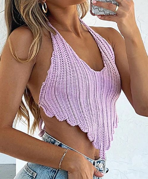 camisoles tanks wsevypo chic halter tie up knitted camisoles summer women casual halter irregular vest fashion solid color backless crop 23, Black;white
camisoles tanks wsevypo chic halter tie up knitted camisoles summer women casual halter irregular vest fashion solid color backless crop 23, Black;white