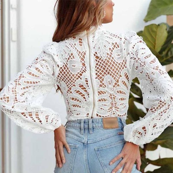 dress long sleeve lace blouse women casual white crochet hollow out cropped women's shirt turtleneck female blusas 16296
dress long sleeve lace blouse women casual white crochet hollow out cropped women's shirt turtleneck female blusas 16296