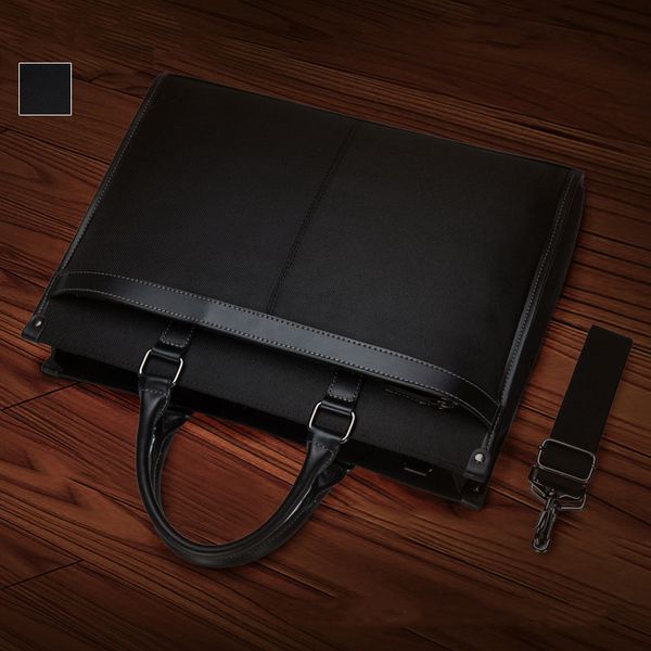 large capacity new business waterproof oxford cloth document bag horizontal briefcase men's handbag
large capacity new business waterproof oxford cloth document bag horizontal briefcase men's handbag
