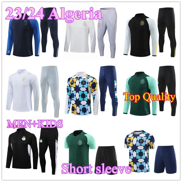 2023 algeria algerie men and kids soccer jerseys mahrez feghouli slimani bennacer atal green training 23/24 new style algeria football, White;black
2023 algeria algerie men and kids soccer jerseys mahrez feghouli slimani bennacer atal green training 23/24 new style algeria football, White;black