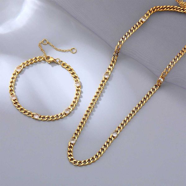 retro exaggerated link necklace womens ins style niche design advanced simple fashion all match clavicle chain bracelet, Black
retro exaggerated link necklace womens ins style niche design advanced simple fashion all match clavicle chain bracelet, Black