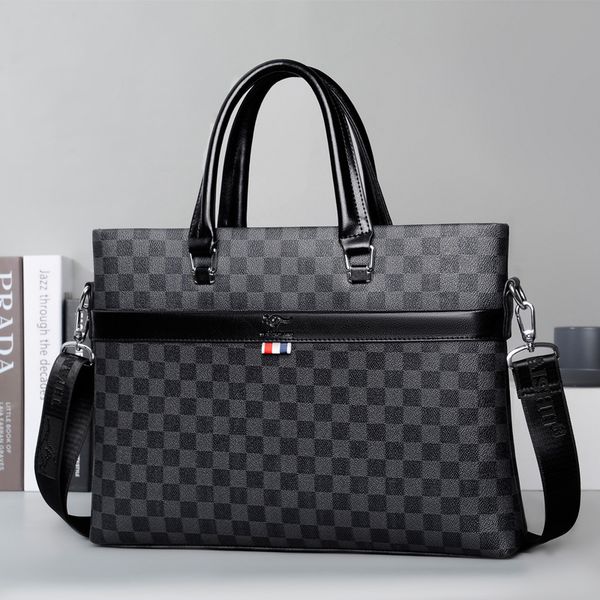 briefcase men's plaid men's bag handbag business simple casual shoulder bag cross-body bag
briefcase men's plaid men's bag handbag business simple casual shoulder bag cross-body bag