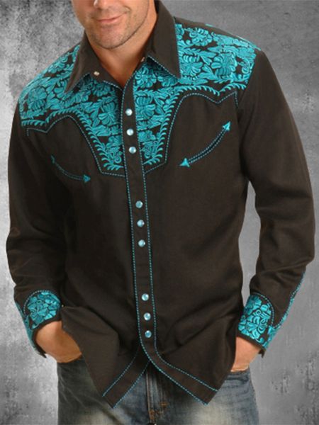 men's polos vintage floral printed patchwork lapel shirts men spring summer casual cardigan buttonup long sleeve mens shirt streetwear, White;black
men's polos vintage floral printed patchwork lapel shirts men spring summer casual cardigan buttonup long sleeve mens shirt streetwear, White;black
