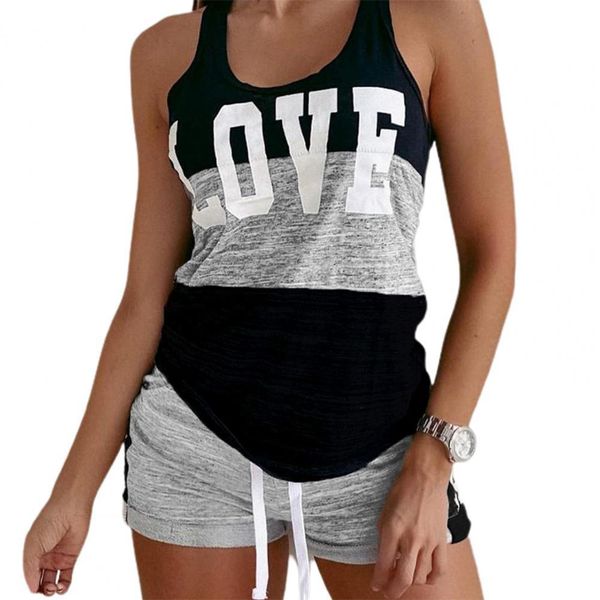 women's sleepwear tracksuit pajama set letter design drawstring lounge shorts sets female summer night wear suits 230508, Black;red
women's sleepwear tracksuit pajama set letter design drawstring lounge shorts sets female summer night wear suits 230508, Black;red