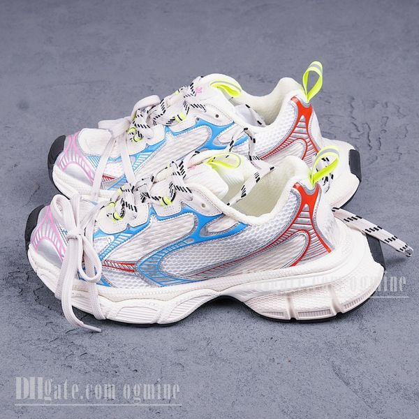 2023 designer men runner casual shoes 3xl sneakers women polyurethane trainers black white mesh wide sole rubber platform sneaker track look
2023 designer men runner casual shoes 3xl sneakers women polyurethane trainers black white mesh wide sole rubber platform sneaker track look