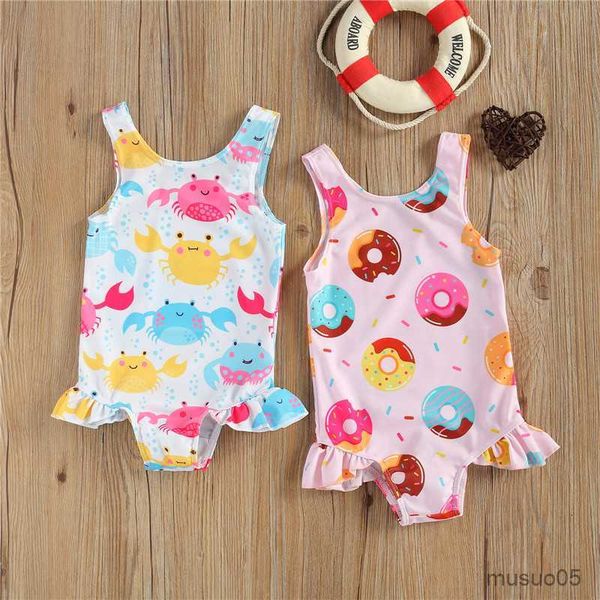 two-pieces 0-36m baby girls bodysuit swimsuit summer cute crab donut printing sleeveless swimwear for infant girls vacation swimming suits, Blue
two-pieces 0-36m baby girls bodysuit swimsuit summer cute crab donut printing sleeveless swimwear for infant girls vacation swimming suits, Blue