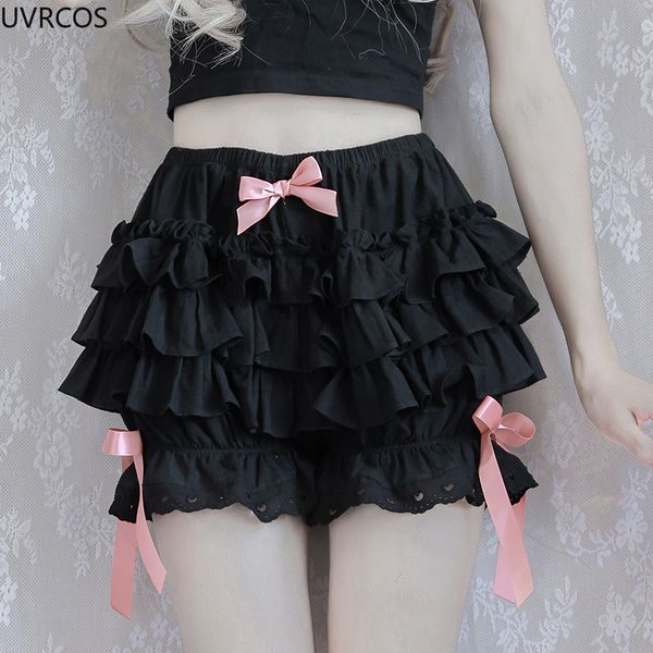 women's leggings sweet lace ruffles women lolita safety shorts pants cute victorian knickers cotton princess underpants girl harajuku j, Black
women's leggings sweet lace ruffles women lolita safety shorts pants cute victorian knickers cotton princess underpants girl harajuku j, Black