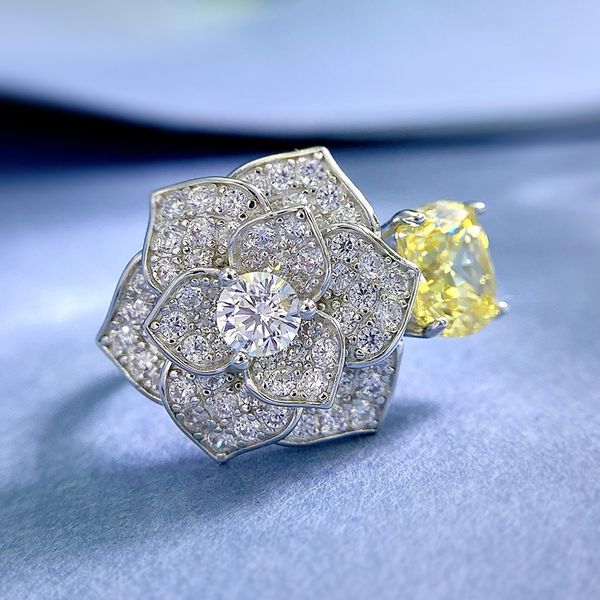 big flower z diamond ring 100% real 925 sterling silver party wedding band rings for women bridal engagement jewelry gift, Slivery;golden
big flower z diamond ring 100% real 925 sterling silver party wedding band rings for women bridal engagement jewelry gift, Slivery;golden