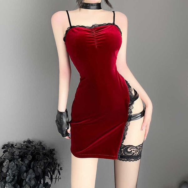 nxy set women cheongsam lingerie uniform pajama dress robes cosplay ladies classic naughty kawaii bodycon 2022 230426, Red;black
nxy set women cheongsam lingerie uniform pajama dress robes cosplay ladies classic naughty kawaii bodycon 2022 230426, Red;black