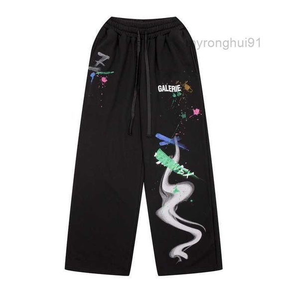 fashion brand dept pants hand-painted graffiti speckled ink printed men's sweatpants 1 zywk{category}, Black
fashion brand dept pants hand-painted graffiti speckled ink printed men's sweatpants 1 zywk{category}, Black