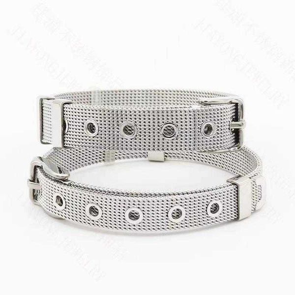 stainless steel bracelet titanium strap accessories fashion mesh couple ornament, Golden;silver
stainless steel bracelet titanium strap accessories fashion mesh couple ornament, Golden;silver