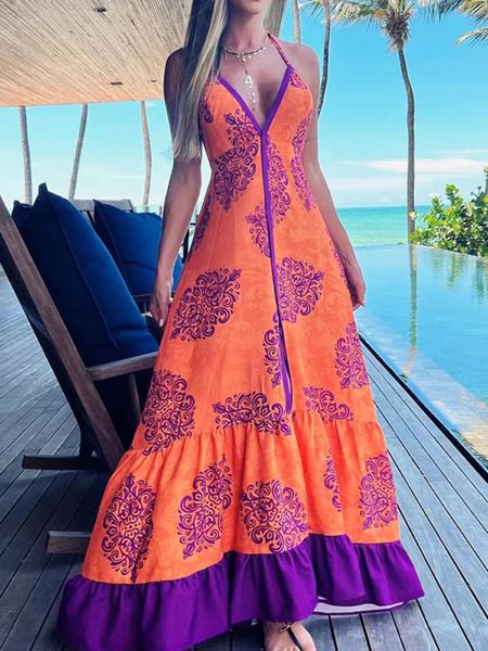 casual dresses summer for women bohemian print vneck ruffled sleeveless slip streetwear beach dress long clothing 230509, Black;gray
casual dresses summer for women bohemian print vneck ruffled sleeveless slip streetwear beach dress long clothing 230509, Black;gray