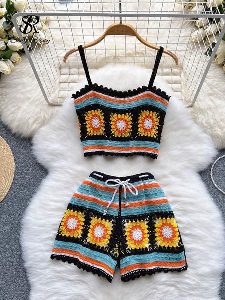 dress singreiny splice floral set wome drawstring summer 2022 hollow out strap camisole elastic waist mini shorts fashion elegant suit, White
dress singreiny splice floral set wome drawstring summer 2022 hollow out strap camisole elastic waist mini shorts fashion elegant suit, White
