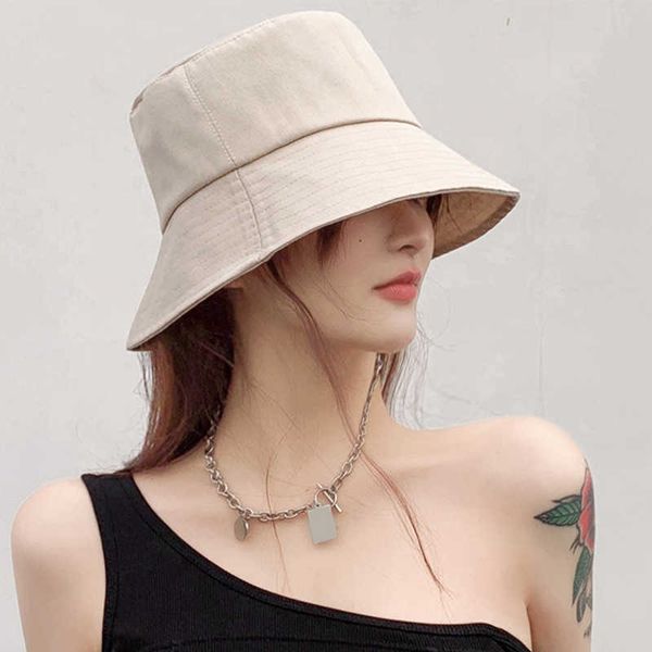 wide brim hats solid color bucket hat women cotton fisherman hat summer sunscreen panama cap men outdoor beach sun hats aa230508, Blue;gray
wide brim hats solid color bucket hat women cotton fisherman hat summer sunscreen panama cap men outdoor beach sun hats aa230508, Blue;gray