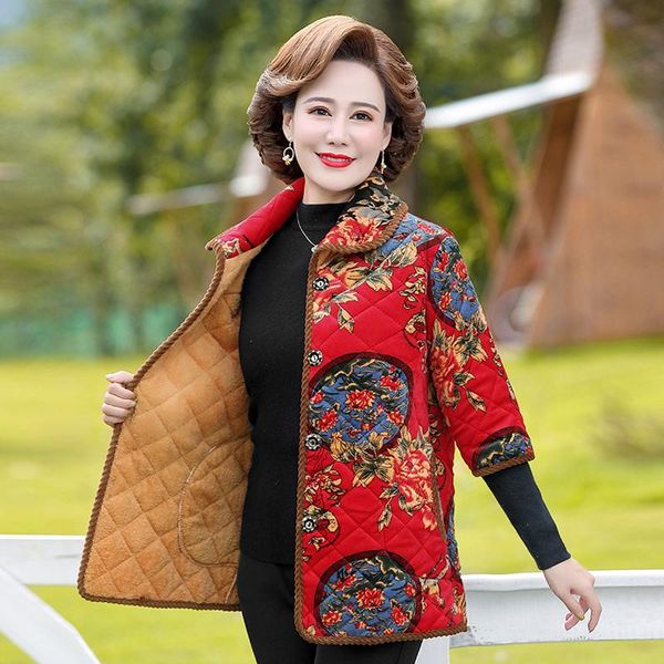 leather middleaged women waistcoat jackets new autumn winter plus velvet warm print cotton padded halfsleeved short coat female vests, Black
leather middleaged women waistcoat jackets new autumn winter plus velvet warm print cotton padded halfsleeved short coat female vests, Black