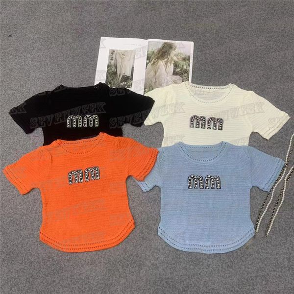 rhinestone letter knits tees women sweater short sleeve knitted t shirts clothes, White
rhinestone letter knits tees women sweater short sleeve knitted t shirts clothes, White
