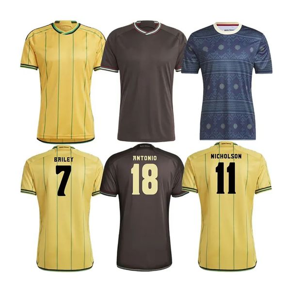 new arrived 2023 jamaica soccer jersey 23 24 national football team home away training soccer wear t shirts, Black;yellow
new arrived 2023 jamaica soccer jersey 23 24 national football team home away training soccer wear t shirts, Black;yellow