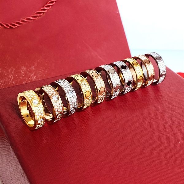 fashion designer trendy classic nail ring for women men full diamond crystal titanium steel love luxury 18k gold screw rings silver wedding
fashion designer trendy classic nail ring for women men full diamond crystal titanium steel love luxury 18k gold screw rings silver wedding