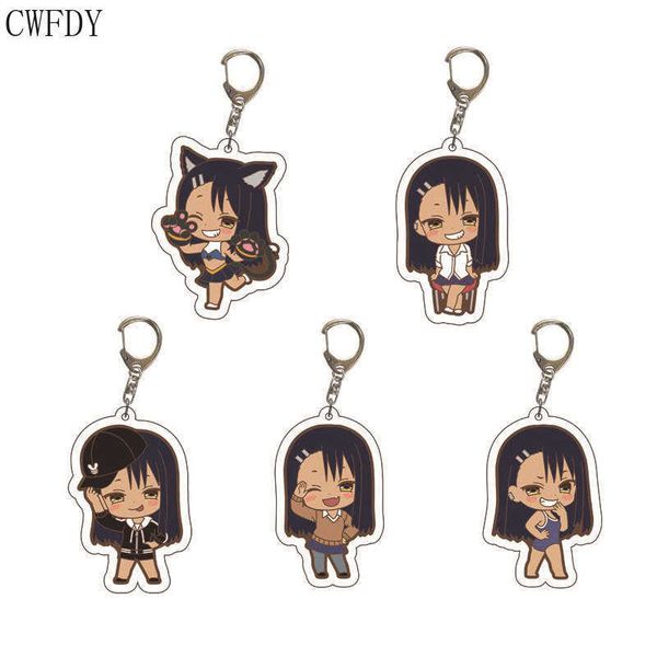 keychains anime don't toy with me miss nagatoro keychain cartoon figures san ijiranaide acrylic pendant keyring collectible jewelry gif, Silver
keychains anime don't toy with me miss nagatoro keychain cartoon figures san ijiranaide acrylic pendant keyring collectible jewelry gif, Silver
