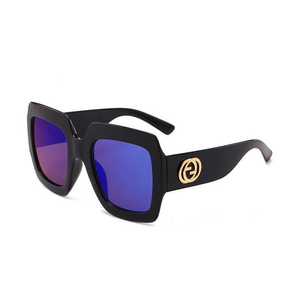 stylish and simple men's large frame sunglasses women's 2021 new uv resistant glasses, White;black
stylish and simple men's large frame sunglasses women's 2021 new uv resistant glasses, White;black