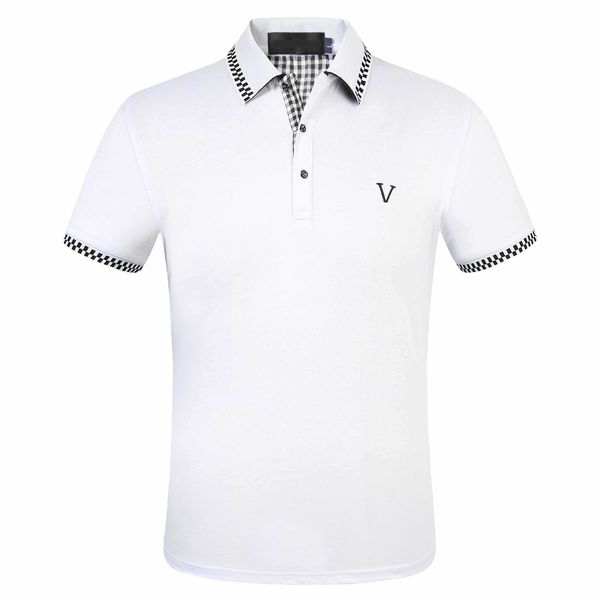 mens stylist polo shirts luxury italy men clothes short sleeve fashion casual men's summer t shirt many colors are available size, White;black
mens stylist polo shirts luxury italy men clothes short sleeve fashion casual men's summer t shirt many colors are available size, White;black