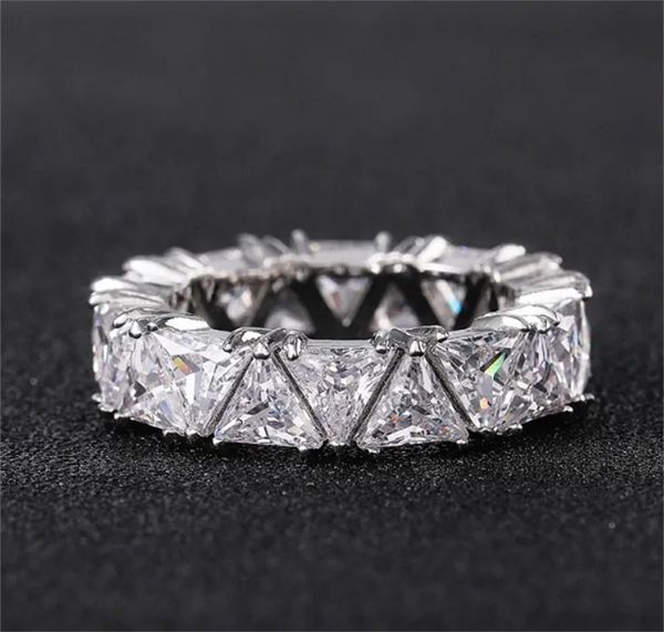 gorgeous triangle cut zircon eternal ring: the perfect engagement and wedding ring for women's wedding parties, Golden;silver
gorgeous triangle cut zircon eternal ring: the perfect engagement and wedding ring for women's wedding parties, Golden;silver