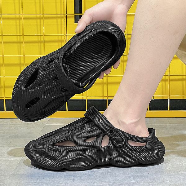 sandals original men sandals light casual shoes soft sole eva hole shoes man clogs outdoor lace-up beach slippers men garden shoes 230509, Black
sandals original men sandals light casual shoes soft sole eva hole shoes man clogs outdoor lace-up beach slippers men garden shoes 230509, Black