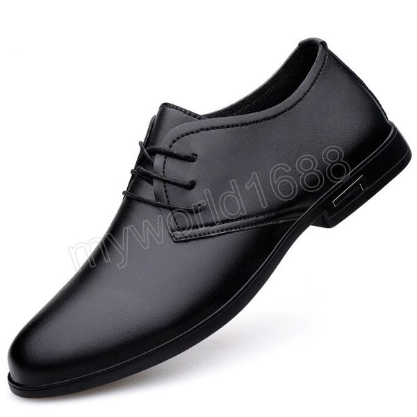 fashion men's shoes casual business lace up men moccasins luxury formal oxford men designer leisure shoes zapato hombre, Black
fashion men's shoes casual business lace up men moccasins luxury formal oxford men designer leisure shoes zapato hombre, Black