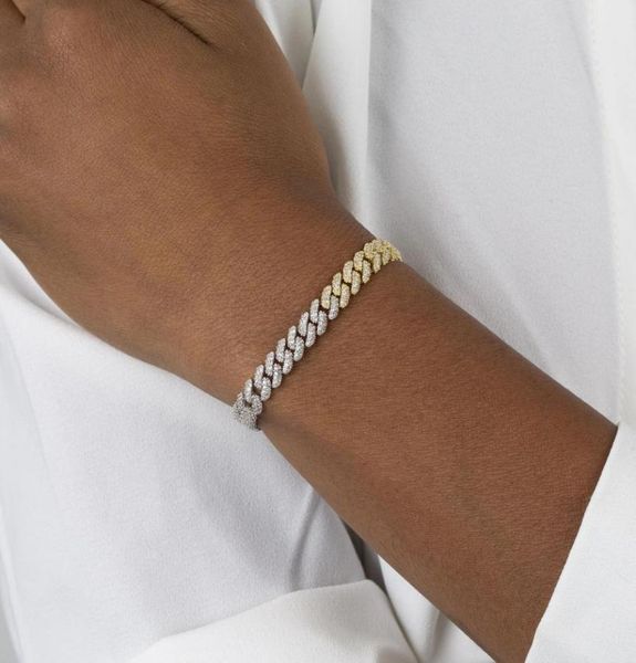 2021 new european women chain jewelry two tone gold color half white half yellow micro pave cz cuban bracelet whole3173393, Golden;silver
2021 new european women chain jewelry two tone gold color half white half yellow micro pave cz cuban bracelet whole3173393, Golden;silver