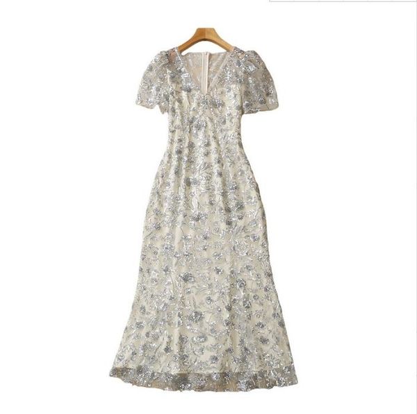 326 2023 spring flora print dress v neck sleeveless sequins mid calf polyester panelld dress luxury fashion prom womens clothes sh, Black
326 2023 spring flora print dress v neck sleeveless sequins mid calf polyester panelld dress luxury fashion prom womens clothes sh, Black