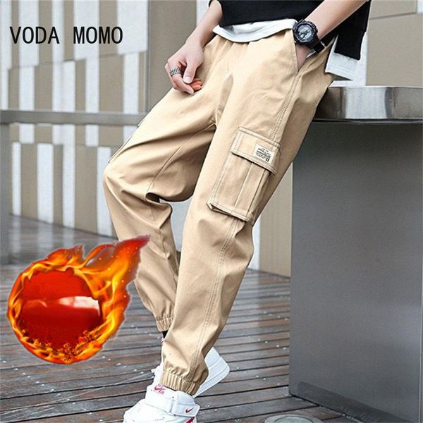 pants winter thick fleece casual pants men cotton military tactical baggy cargo pants double layer warm thermal straight long trousers, Black
pants winter thick fleece casual pants men cotton military tactical baggy cargo pants double layer warm thermal straight long trousers, Black