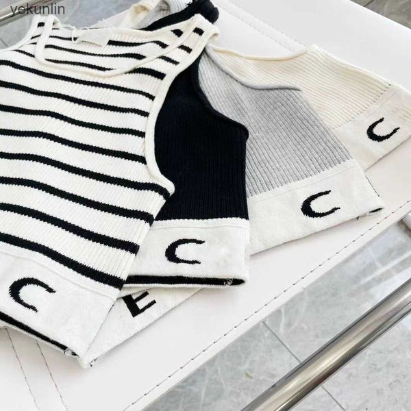 womens designers knit vest sweaters t shirts designer striped letter sleeveless knits ladies 7ilxu, White
womens designers knit vest sweaters t shirts designer striped letter sleeveless knits ladies 7ilxu, White