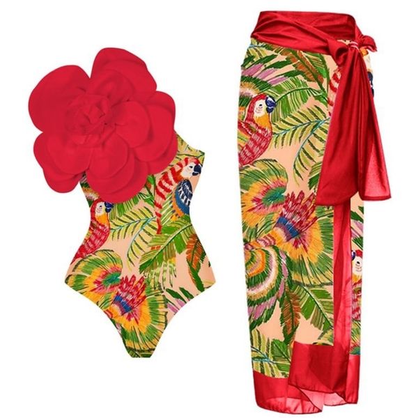 women's swimwear red print deep v bikini set and cover up ruffle straps backless beachwear ladies slim high waist fit summer swimsuit 2, White;black
women's swimwear red print deep v bikini set and cover up ruffle straps backless beachwear ladies slim high waist fit summer swimsuit 2, White;black