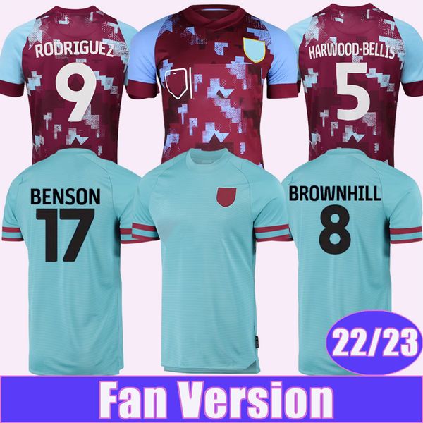 22 23 benson twine mens soccer jerseys barnes rodriguez tella cullen brownhill home away football shirts, Black;yellow
22 23 benson twine mens soccer jerseys barnes rodriguez tella cullen brownhill home away football shirts, Black;yellow