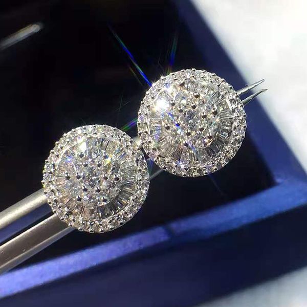 romantic lab diamond stud earring 925 sterling silver jewelry engagement wedding earrings for women bridal birthday gift, Golden;silver
romantic lab diamond stud earring 925 sterling silver jewelry engagement wedding earrings for women bridal birthday gift, Golden;silver