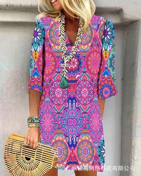 party dresses tribal print vneck casual women short sleeve fashion mini spring summer floral flower 230508, White;black
party dresses tribal print vneck casual women short sleeve fashion mini spring summer floral flower 230508, White;black