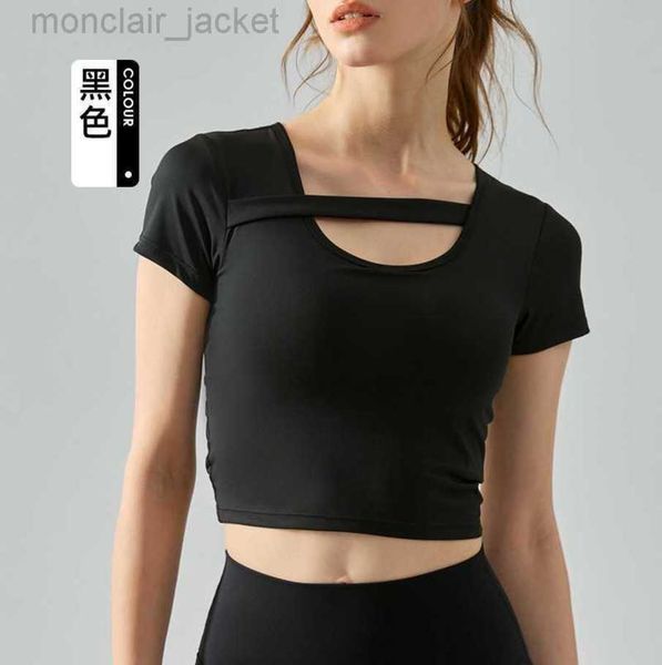 desginer alo yoga t shirt nude short sleeve women's chest cushion one piece sports collar fitness suit quick dry t-shirt 23ss, White
desginer alo yoga t shirt nude short sleeve women's chest cushion one piece sports collar fitness suit quick dry t-shirt 23ss, White