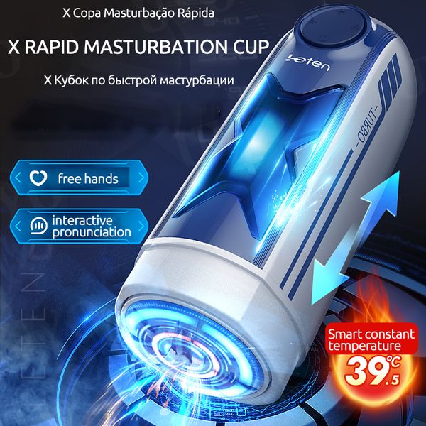 set machine leten mens machine masturbator automatic voice interactive masturbator intelligent constant temperatur, Black;white
set machine leten mens machine masturbator automatic voice interactive masturbator intelligent constant temperatur, Black;white