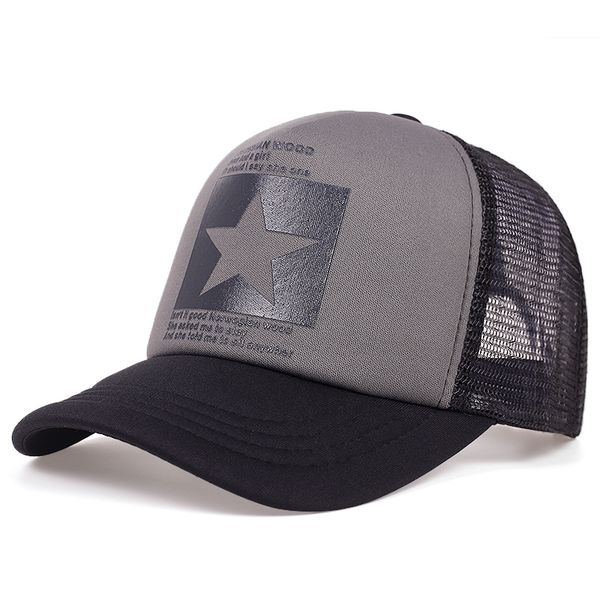 ball caps fivepointed star printed baseball cap spring summer breathable net caps men women outdoor sun shade hat adjustable wild 230508, Blue;gray
ball caps fivepointed star printed baseball cap spring summer breathable net caps men women outdoor sun shade hat adjustable wild 230508, Blue;gray