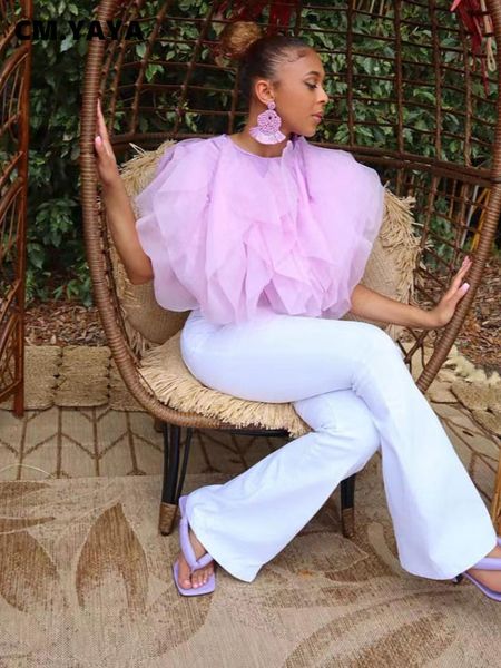 dress cm.yaya women chiffon cape style shirt 2022 summer streetwear elegant chic blouse, White
dress cm.yaya women chiffon cape style shirt 2022 summer streetwear elegant chic blouse, White