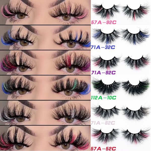 make up lashes eyelash color false eyelashes lash 25mm 3d stereoscopic colorful natural mink hair false eyelash dense cross puffy fried eyel
make up lashes eyelash color false eyelashes lash 25mm 3d stereoscopic colorful natural mink hair false eyelash dense cross puffy fried eyel