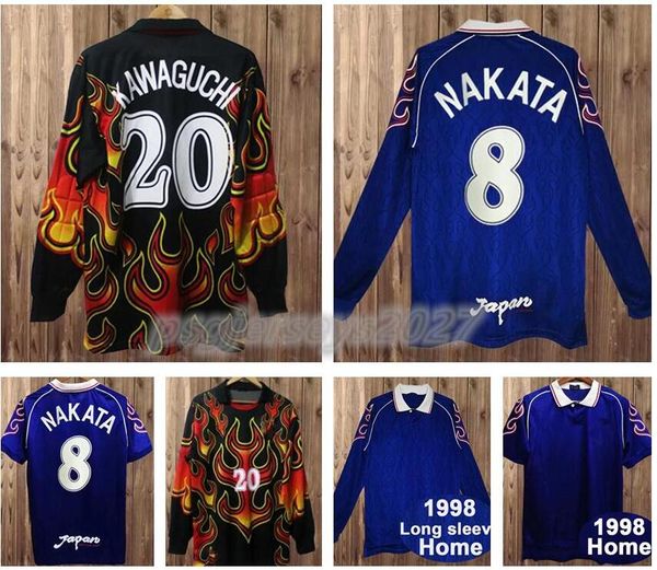 1998 japan national team nakata mens soccer jerseys soma akita okano kawaguchi retro home football shirt kazu hattori goalkeeper long sleeve, Black;yellow
1998 japan national team nakata mens soccer jerseys soma akita okano kawaguchi retro home football shirt kazu hattori goalkeeper long sleeve, Black;yellow