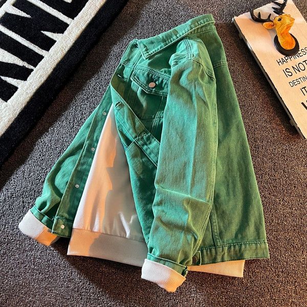 men's jackets houzhou men's green denim jacket men y2k denim coats cardigan male harajuku hip hop japanese streetwear clothes for, Black;brown
men's jackets houzhou men's green denim jacket men y2k denim coats cardigan male harajuku hip hop japanese streetwear clothes for, Black;brown