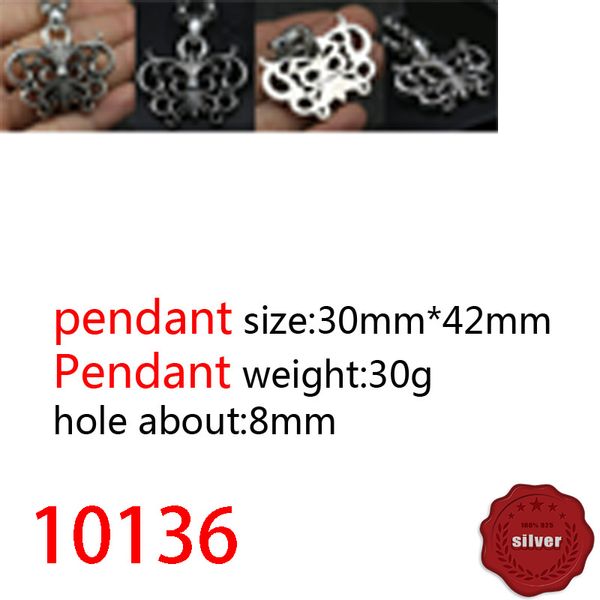 10136 european and american pendant jewelry s925 sterling silver fashion personality punk hip-hop personality hollowed out butterfly letter
10136 european and american pendant jewelry s925 sterling silver fashion personality punk hip-hop personality hollowed out butterfly letter