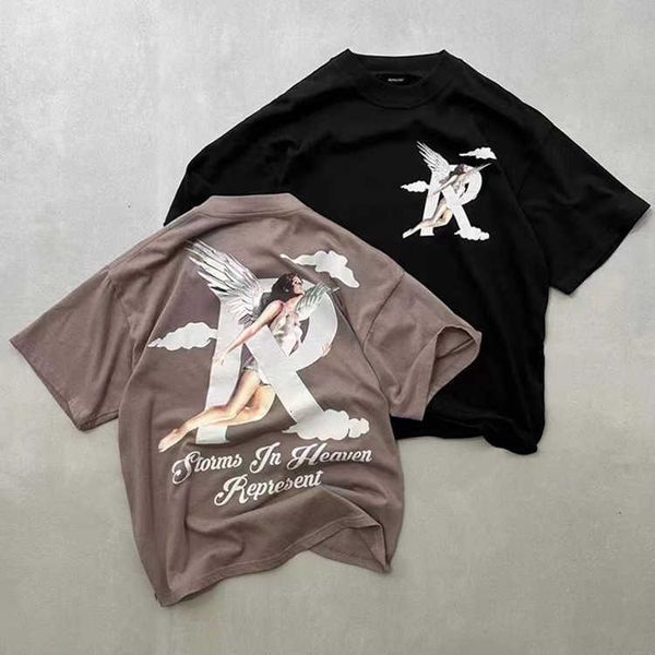 men's t-shirts represent rep designer fashion angel print american loose fashion brand high street hip hop casual couple short sleeve t, White;black
men's t-shirts represent rep designer fashion angel print american loose fashion brand high street hip hop casual couple short sleeve t, White;black