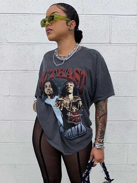 women's t-shirt sifreyr fashion short sleeve graphic t shirt women summer punk streetwear tees blouse 2022 casual oneck loose tshirts y, White
women's t-shirt sifreyr fashion short sleeve graphic t shirt women summer punk streetwear tees blouse 2022 casual oneck loose tshirts y, White